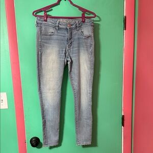 American Eagle - Light Blue Stretchy Skinny Jeans
